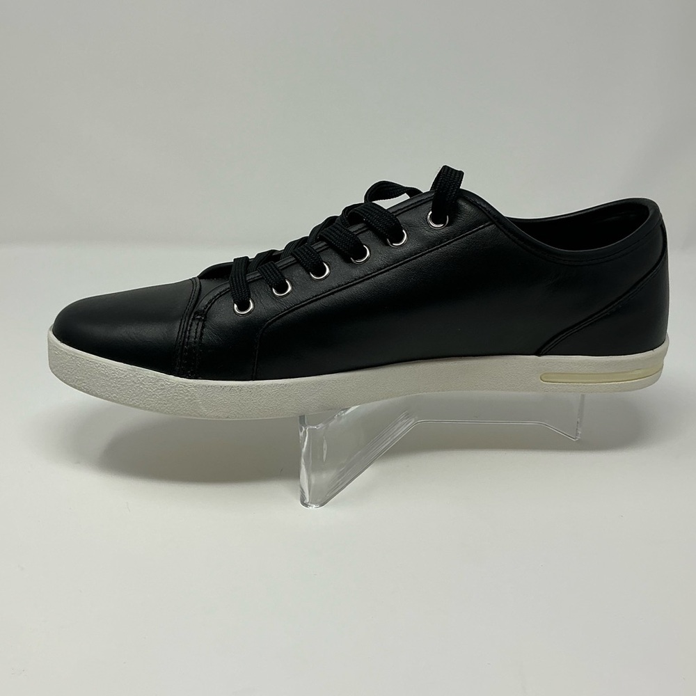 Dolce & Gabbana Black Low-Top Sneakers with White Sole | Size 9 - Picture 6 of 11